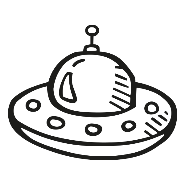 Alien Ship Svg File