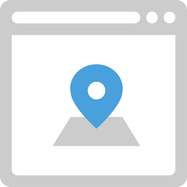 Browser Location Map Svg File