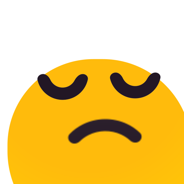 Disappointed Face SVG File Svg File