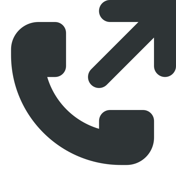 Call Outgoing Svg File