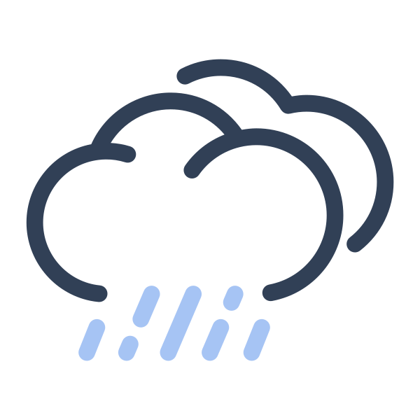 大暴雨 Svg File