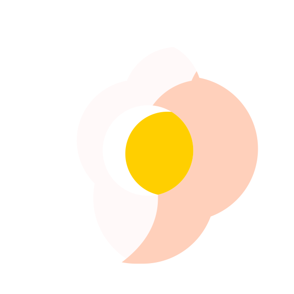 Poached Eggs SVG File Svg File