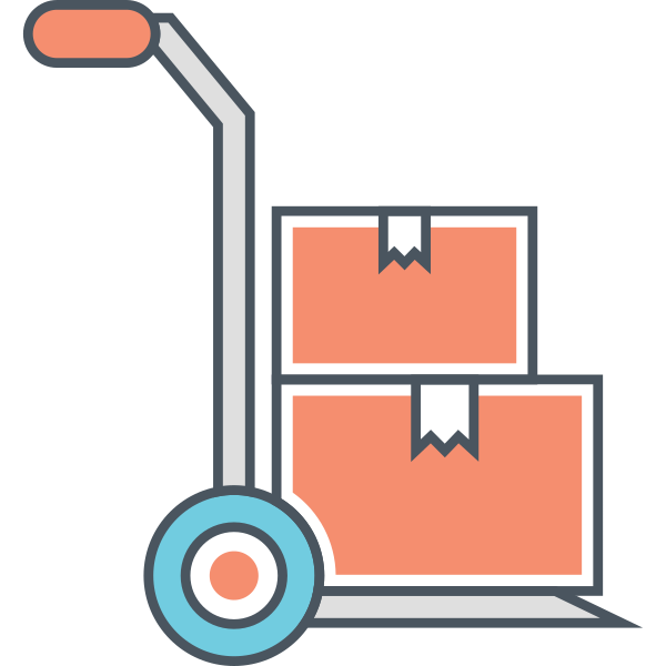 Hand Truck Svg File