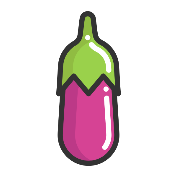 茄子Aubergine Svg File