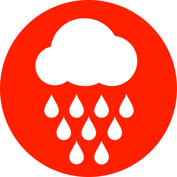 特大暴雨 Svg File