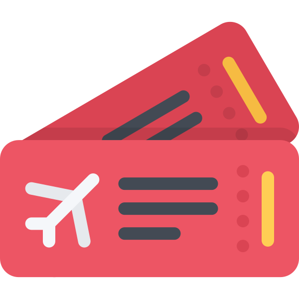 Airplane Tickets Svg File
