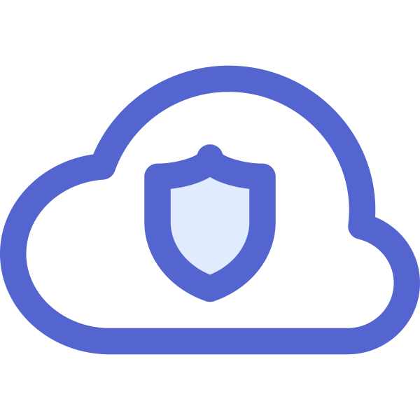 Sharp Icons Cloud Safety Svg File