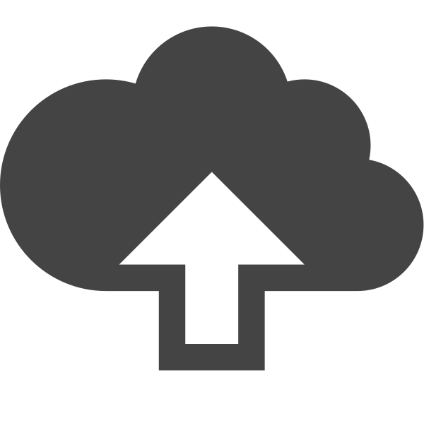 Cloud Upload Svg File