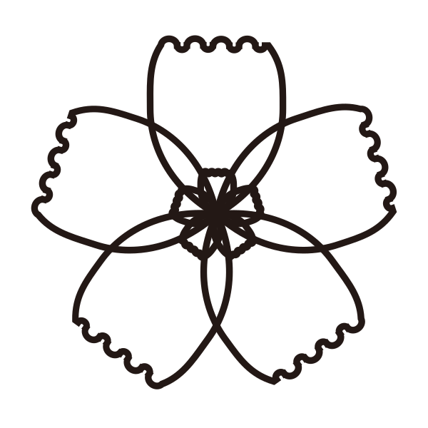 石竹花 Svg File