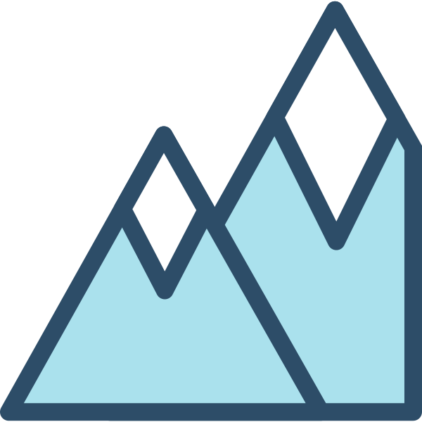 Snowy Mountains Svg File