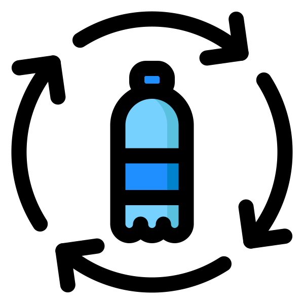 Bottle Plastic Recycle Recycling Svg File