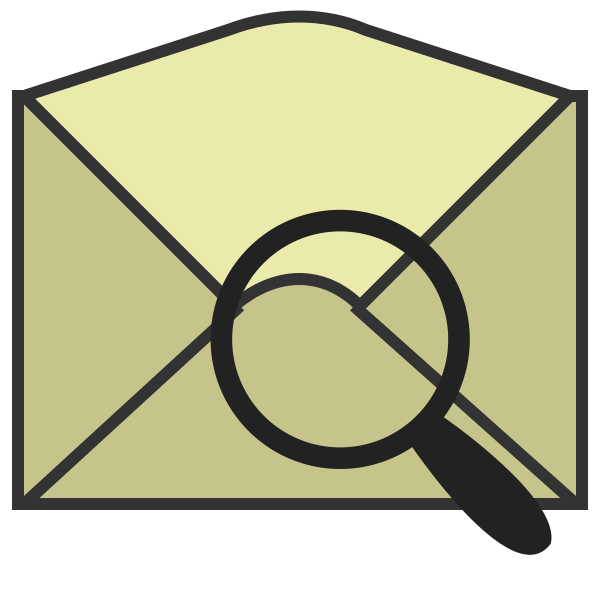 Mail Mark Read Svg File
