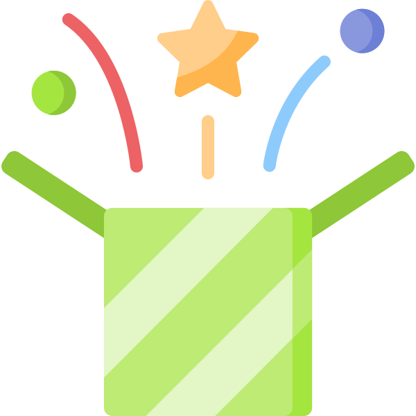 Present With Star Gift Svg File