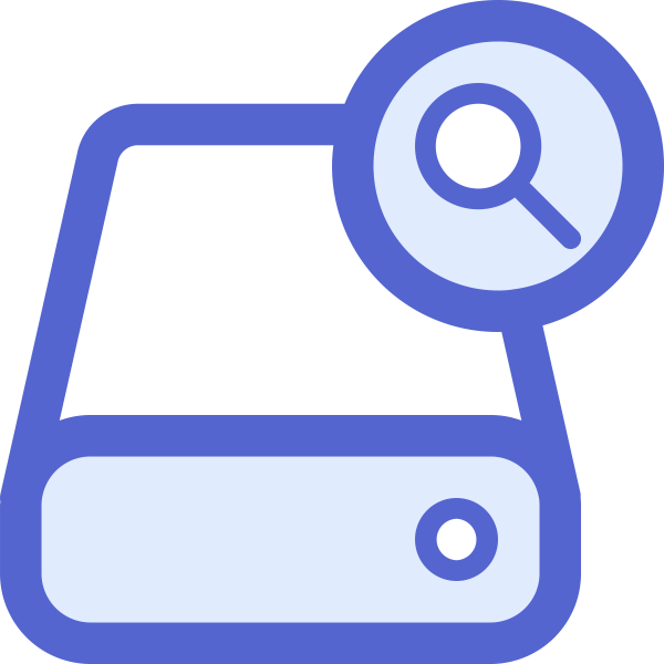Sharp Icons Search Hard Disc Svg File