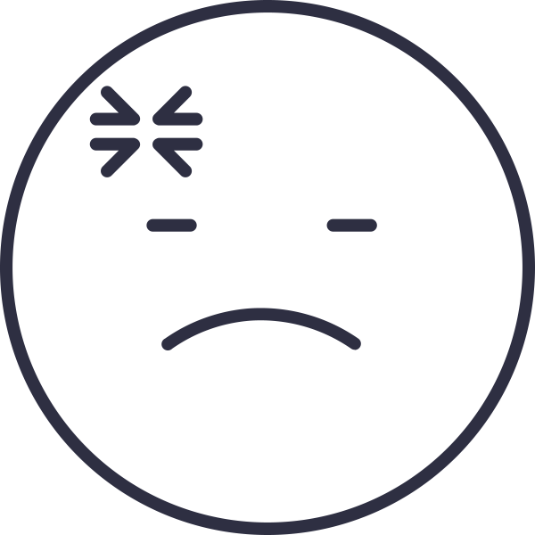 Angry Angry Headache Emoji Icon SVG File Svg File