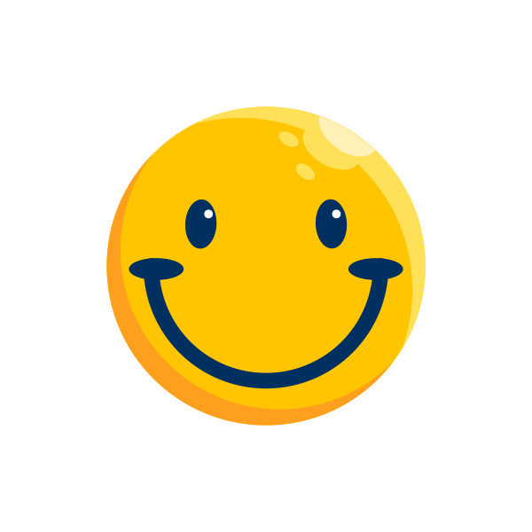 Big Smile Emoji Emoticon Emoticons Emotion Expression SVG File