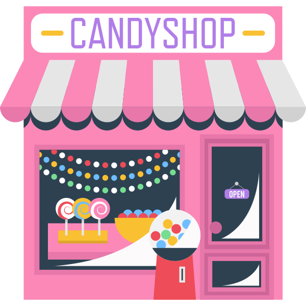 Candy Shop Svg File