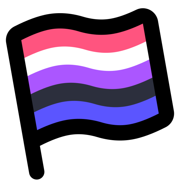 Flag Genderfluid Lgbtiaq Svg File