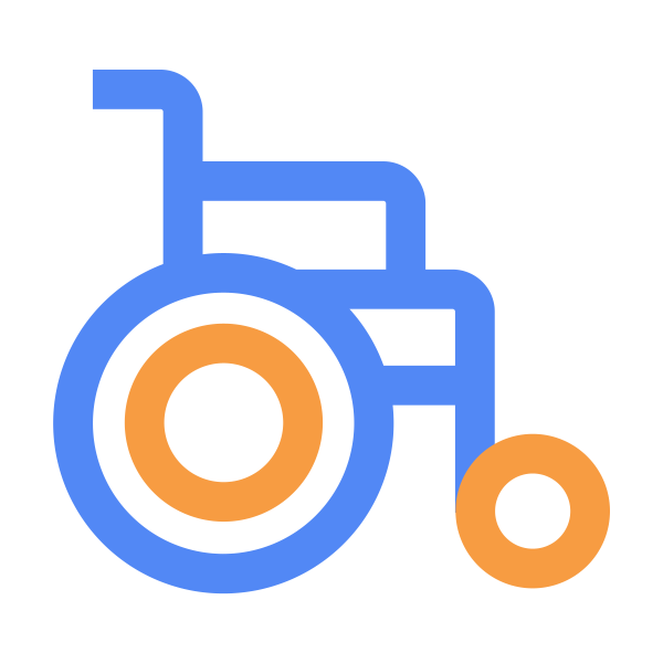 轮椅 Svg File