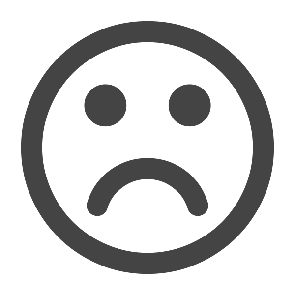 Frown O Svg File