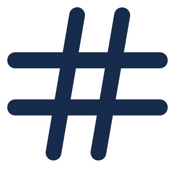 hashtag Svg File