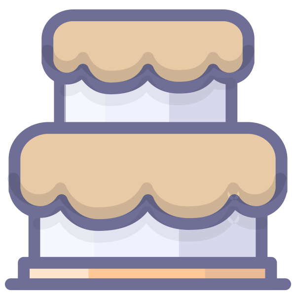 生日蛋糕 Svg File