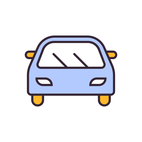 日常2车轿车小汽车 Svg File