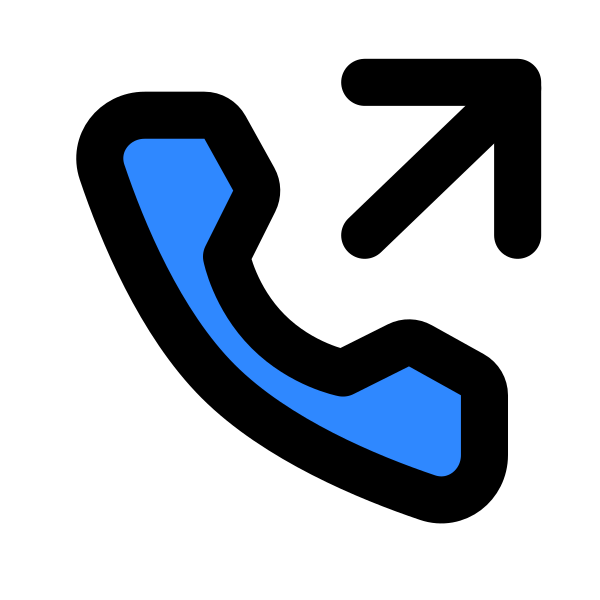 Phone Outgoing Svg File