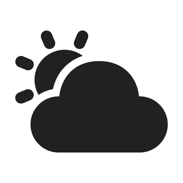 WeatherPartlyCloudyDay1 Svg File