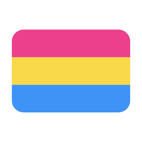 Pansexual Flag Icon Svg File