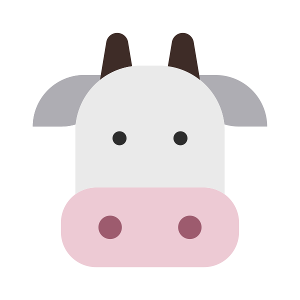 Animal Cartoon Cow