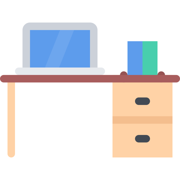 Office Table Svg File