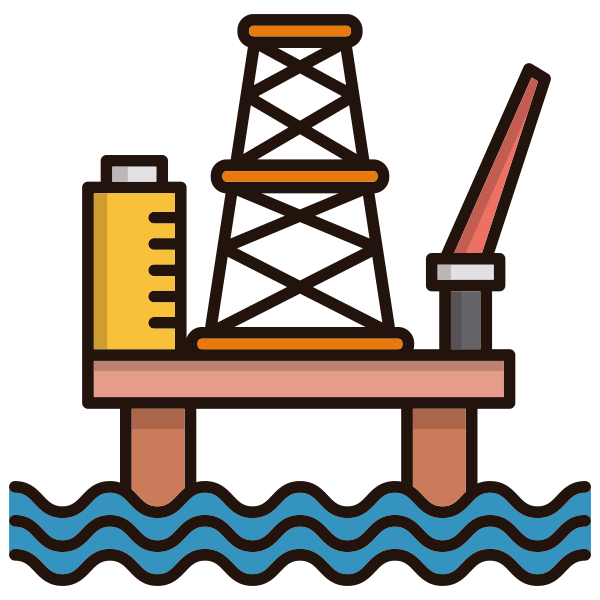 Oil Platform Svg File