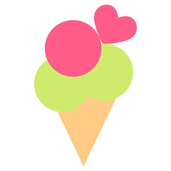 冰淇淋 Svg File