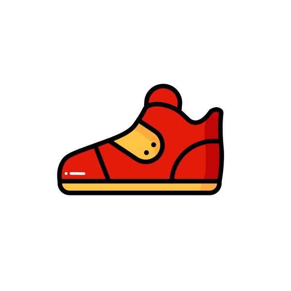 运动鞋 Svg File