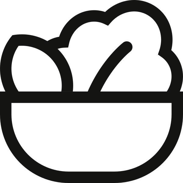 Icon Salad Line Svg File