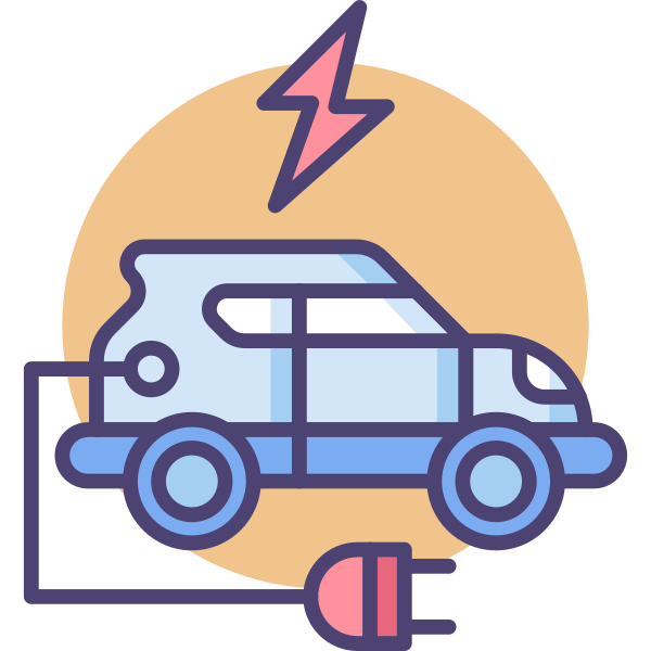 Electric Car Svg File