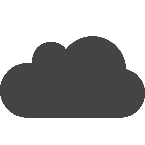 Cloud Svg File