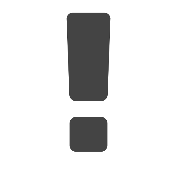 Exclamation Svg File