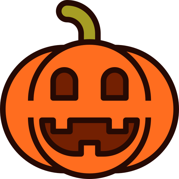 Emoji Pumpkin Halloween 34 SVG File Svg File