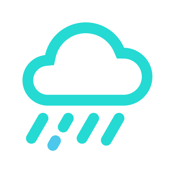 大暴雨 Svg File