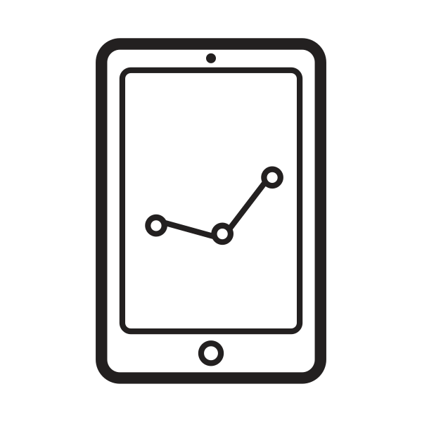 Analytics Bussiness Cellphone Svg File