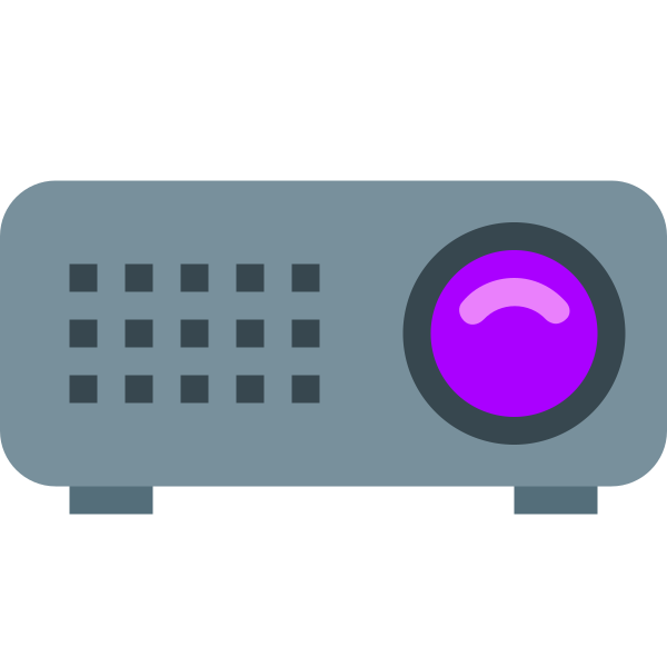 Video Projector Svg File