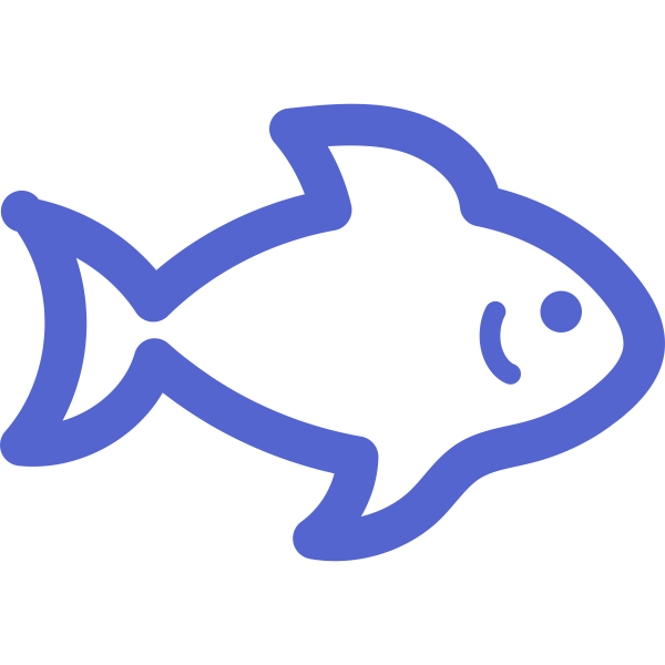 Sharp Icons Fish Svg File