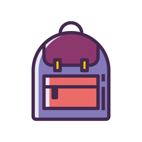 Backpack Svg File