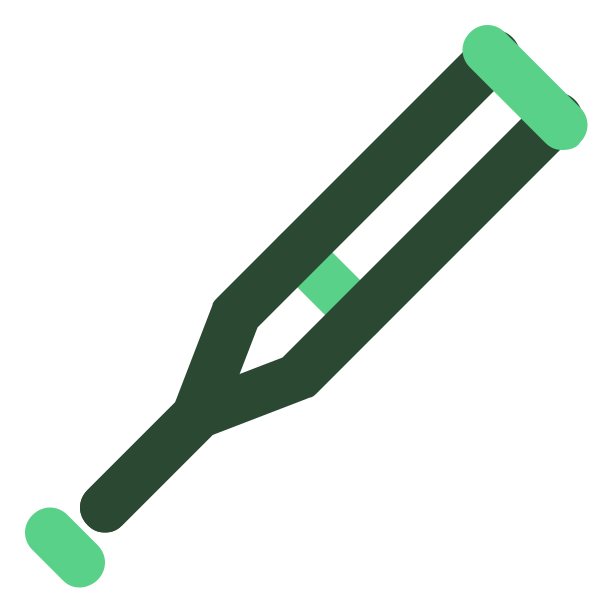 Crutch Svg File