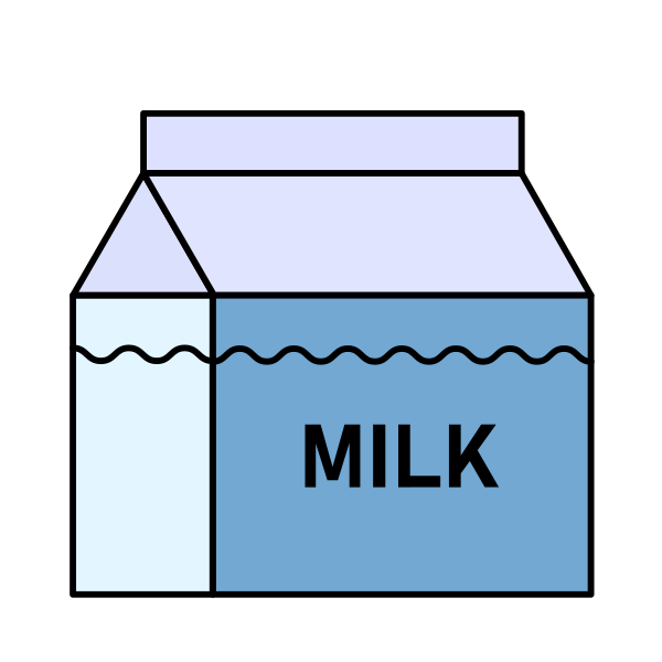 食物牛奶 Svg File