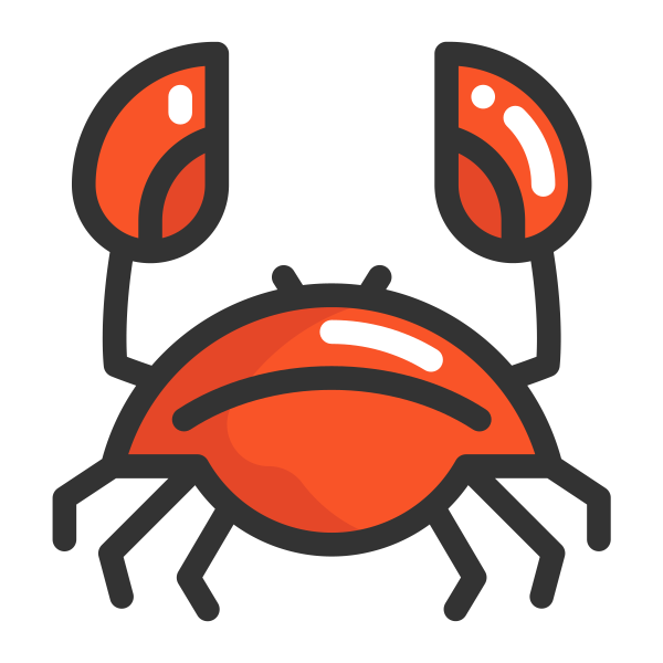 螃蟹Crab Svg File