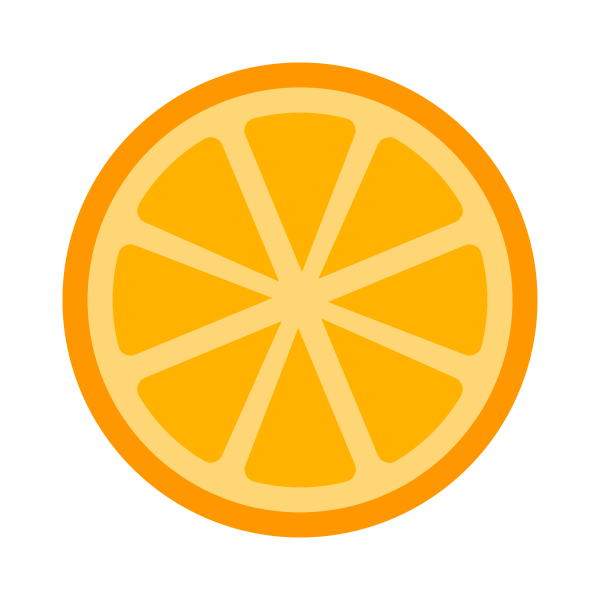 Orange Svg File