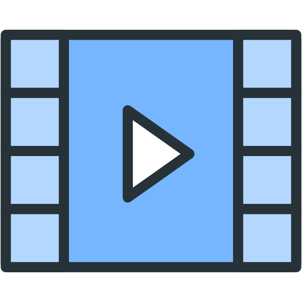 Video Movie Play Svg File